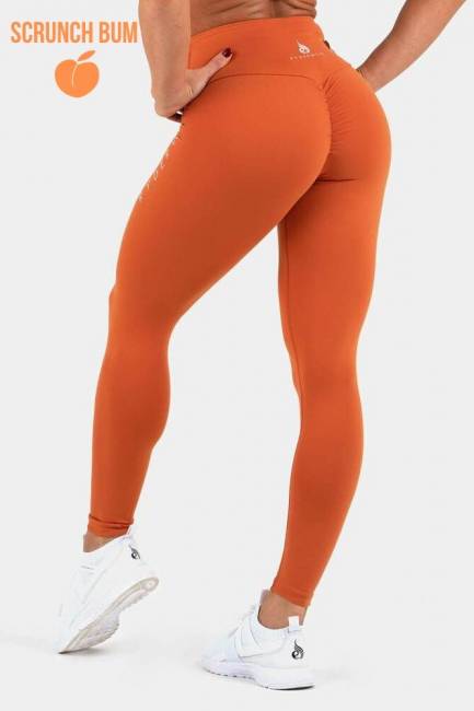 Ryderwear Instinct Scrunch Bum Leggings - Rust