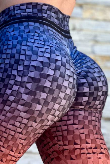 Moving Scrunch Leggings Mosaic