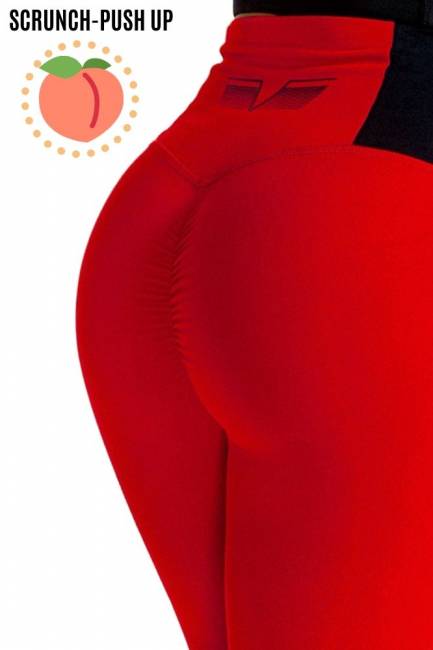 Gavelo Leggings POP Scrunch Red Ilrosso