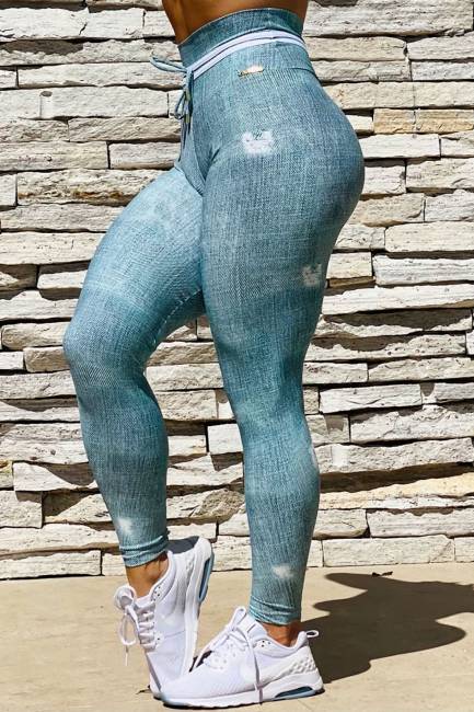 Moving Leggings Jeans Scrunch