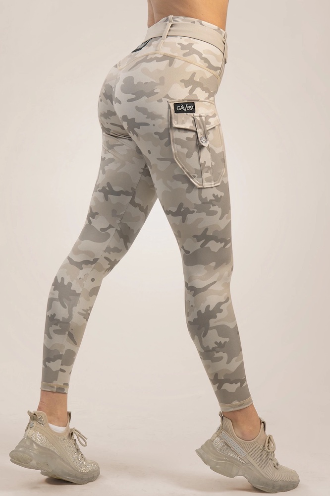 CHILY FIT Gavelo Cargo Leggings Sand Dune