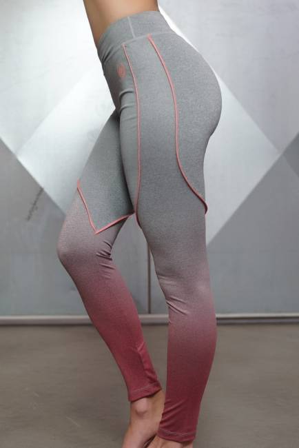 Legging Gradient Grey Melange