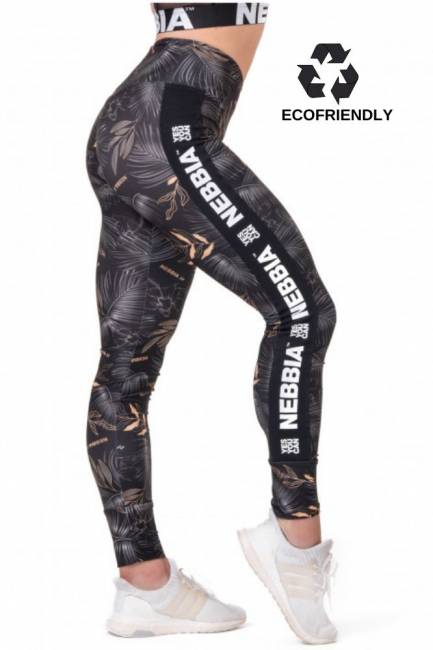 NEBBIA Fitness Leggings High Waist Performance - Black