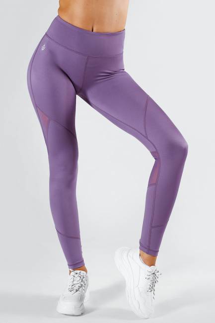 Workout Empire Core Tech Tights Violet Purple